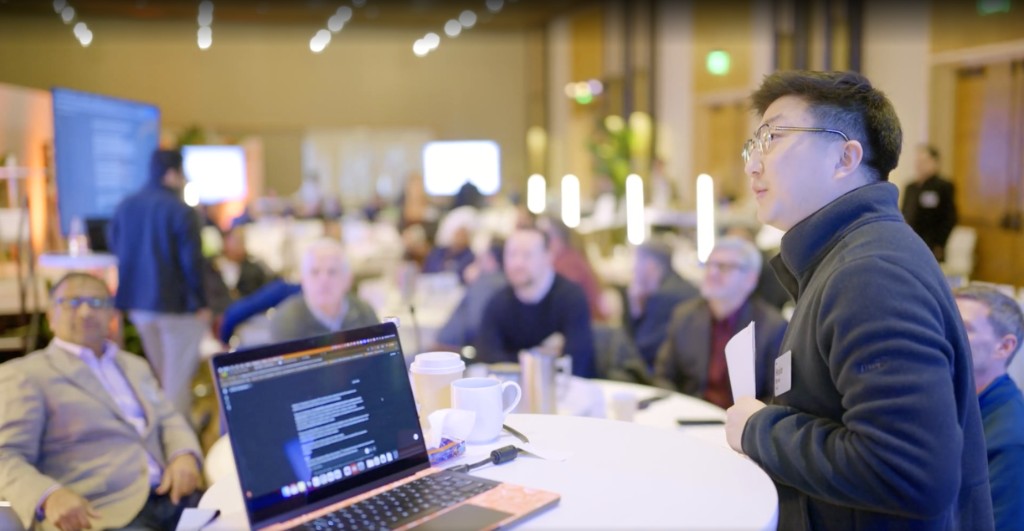 Facilitating a session at PwC Cyber Exchange 2025